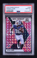 CeeDee Lamb 2020 Panini Mosaic Mosaic Camo Pink #268 DEB RC (PSA 10) at PristineAuction.com