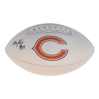 Olin Kreutz Signed Bears Logo Football (Schwartz) at PristineAuction.com