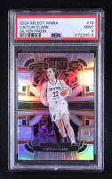 Caitlin Clark 2024 Select WNBA Silver Prizms #72 RC (PSA 9) at PristineAuction.com