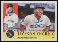 Jackson Chourio 2025 Topps Heritage 25th Anniversary Autographs #H25AJC #157/200 at PristineAuction.com