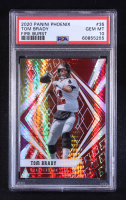 Tom Brady 2020 Panini Phoenix Fire Burst #35 (PSA 10) at PristineAuction.com