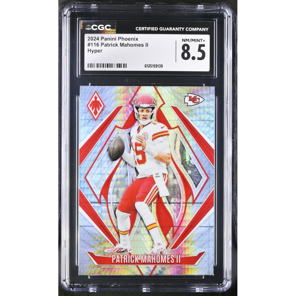 Patrick Mahomes II 2024 Panini Phoenix Hyper #116 (CGC 8.5) at PristineAuction.com
