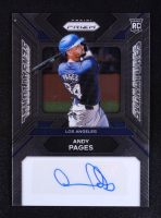 Andy Pages 2024 Panini Prizm Sensational Signatures #77 RC at PristineAuction.com