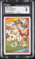 Dan Marino 1984 Topps Instant Replay #124 (CGC 8) at PristineAuction.com