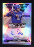 Andy Pages 2021 Panini Prizm Draft Picks Signing Sessions #96 RC at PristineAuction.com