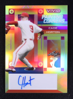 Cade Horton 2022 Leaf Vivid Painting Corners Yellow #PCCH1 #25/50 RC at PristineAuction.com