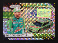 Dale Earnhardt Jr. 2020 Panini Prizm Patented Penmanship Prizms Silver Mosaic #3 #55/60 at PristineAuction.com
