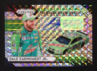 Dale Earnhardt Jr. 2020 Panini Prizm Patented Penmanship Prizms Silver Mosaic #3 #03/60 at PristineAuction.com