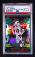 Kurt Warner 2022 Select Prizm Green and Yellow Die Cut #13 (PSA 10) at PristineAuction.com