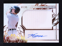 Kevin McGonigle 2024 Leaf Trinity Bronze Foil Autograph Swatches #PAKMG #62/99 RC at PristineAuction.com