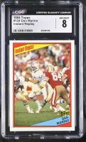 Dan Marino 1984 Topps Instant Replay #124 (CGC 8) at PristineAuction.com