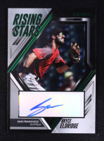 Bryce Eldridge 2025 Pulse Stratos Rising Stars Green Foil Autographs #RSBE #09/15 RC at PristineAuction.com