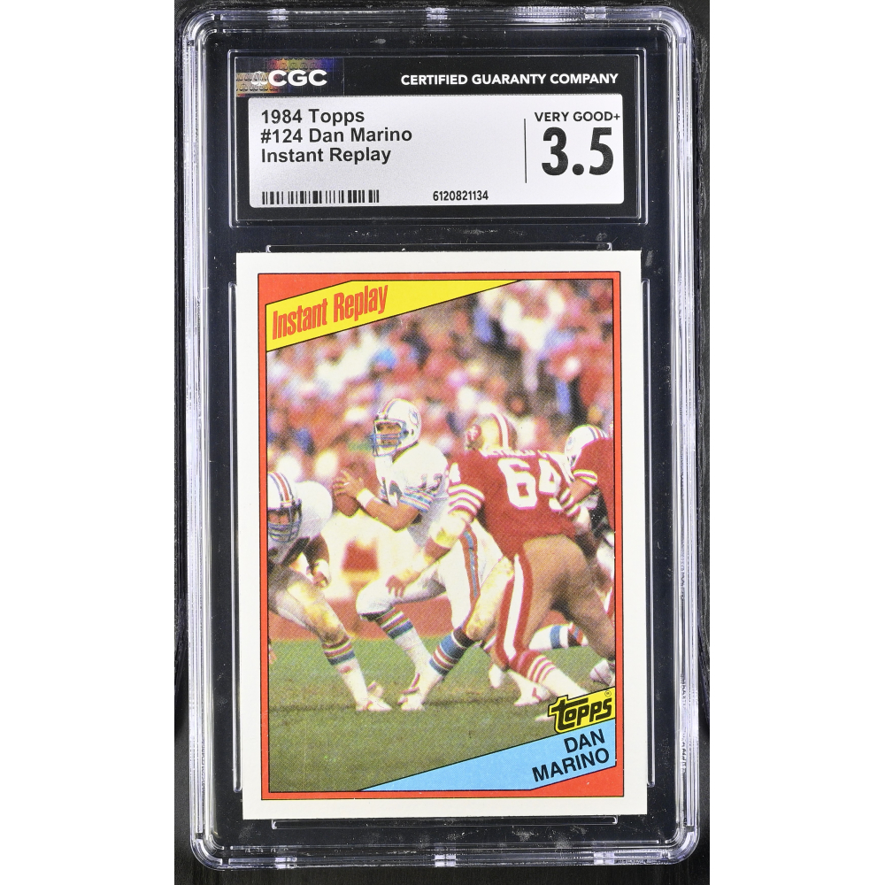 Dan Marino 1984 Topps Instant Replay #124 (CGC 3.5) at PristineAuction.com