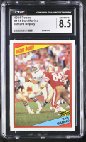 Dan Marino 1984 Topps Instant Replay #124 (CGC 8.5) at PristineAuction.com