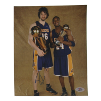 Pau Gasol Signed Lakers 8x10 Photo (PSA) at PristineAuction.com