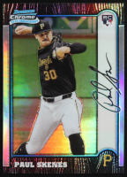 Paul Skenes 2024 Bowman Chrome '99 Bowman Chrome 25th Anniversary #BC2518 RC at PristineAuction.com