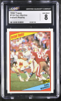 Dan Marino 1984 Topps Instant Replay #124 (CGC 8) at PristineAuction.com