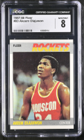 Akeem Olajuwon 1987-88 Fleer #80 (CGC 8) at PristineAuction.com