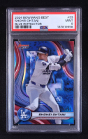 Shohei Ohtani 2024 Bowman's Best Blue Refractors #33 #126/150 (PSA 9) at PristineAuction.com
