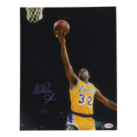 Magic Johnson Signed Lakers 11x14 Photo (JSA) at PristineAuction.com