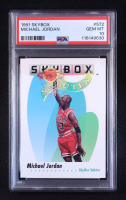 Michael Jordan 1991-92 SkyBox #572 SAL (PSA 10) at PristineAuction.com