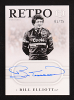 Bill Elliott 2021 Panini National Treasures Retro Signatures #25 #01/25 at PristineAuction.com