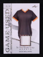 Dick Williams 2025 Leaf ITG Used Sports Game Used Memorabilia Sparkle Silver #GM13 #18/30 at PristineAuction.com