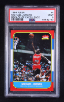 Michael Jordan 1996-97 Fleer Decade of Excellence #4 (PSA 9) at PristineAuction.com