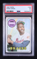 Hank Aaron 1969 Topps #100 (PSA 1.5) at PristineAuction.com