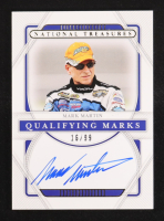 Mark Martin 2021 Panini National Treasures Qualifying Marks #3 #16/99 at PristineAuction.com