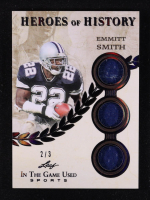 Emmitt Smith 2025 Leaf ITG Used Sports Heroes of History Black #HH28 #2/3 at PristineAuction.com