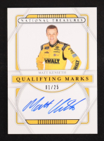 Matt Kenseth 2021 Panini National Treasures Qualifying Marks Silver #4 #01/25 at PristineAuction.com