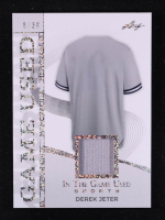 Derek Jeter 2025 Leaf ITG Used Sports Game Used Memorabilia Sparkle Silver #GM11 #08/30 at PristineAuction.com