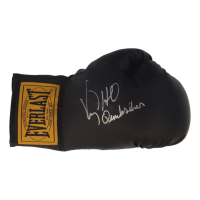 Virgil Hill Signed Everlast Boxing Glove Inscribed "Quicksilver" (Schwartz) at PristineAuction.com