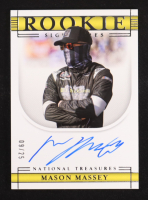 Mason Massey 2021 Panini National Treasures Rookie Signatures #11 RC #09/25 at PristineAuction.com