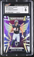 Colston Loveland 2025 Panini Phoenix Thunderbirds #9 (CGC 6) at PristineAuction.com