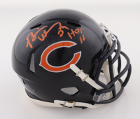 Brian Urlacher Signed Bears Speed Mini Helmet Inscribed "HOF 18" (Beckett) at PristineAuction.com