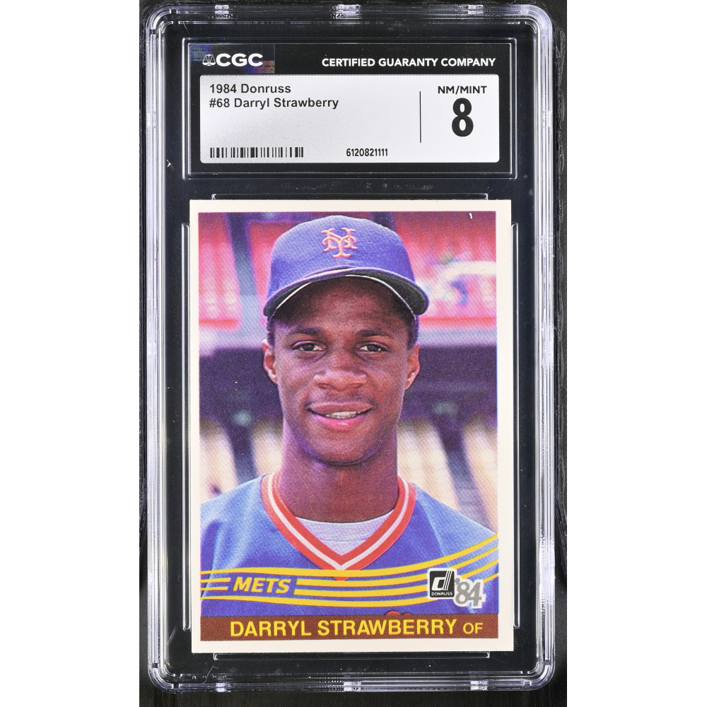 Darryl Strawberry 1984 Donruss #68 (CGC 8) at PristineAuction.com