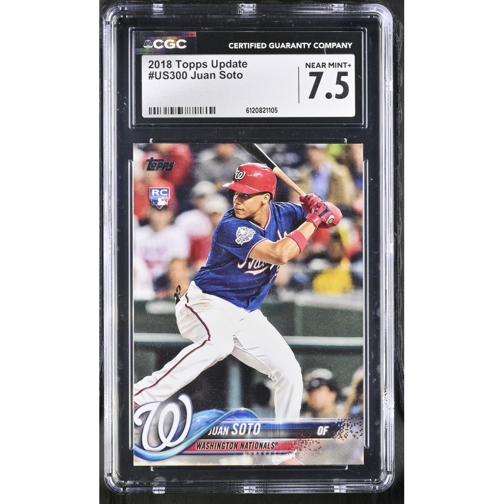 Juan Soto 2018 Topps Update #300 (CGC 7.5) at PristineAuction.com