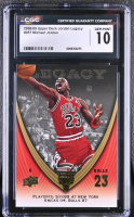 Michael Jordan 2008-09 Upper Deck Jordan Legacy #957 (CGC 10) at PristineAuction.com