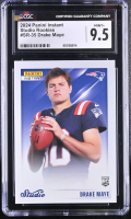 Drake Maye 2024 Panini Instant Studio Rookies #35 RC (CGC 9.5) at PristineAuction.com