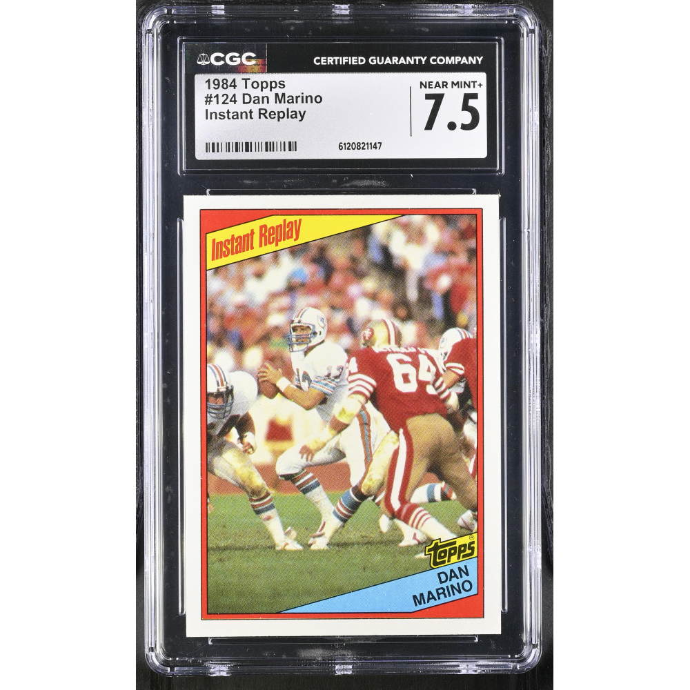 Dan Marino 1984 Topps Instant Replay #124 (CGC 7.5) at PristineAuction.com