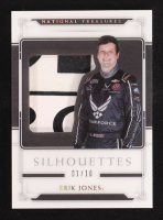 Erik Jones 2021 Panini National Treasures Silhouettes Holo Gold #17 #01/10 at PristineAuction.com