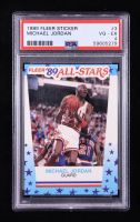 Michael Jordan 1989 Fleer Sticker #3 (PSA 4) at PristineAuction.com