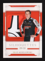 Brad Keselowski 2021 Panini National Treasures Silhouettes Holo Gold #8 #09/10 at PristineAuction.com