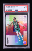 Jayson Tatum 2017-18 Panini Status Foundations #128 RC (PSA 9) at PristineAuction.com