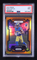 Puka Nacua 2023 Panini Prizm Prizms Orange #357 RC #084/249 (PSA 9) at PristineAuction.com
