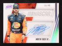 Martin Truex Jr. 2019 Panini Prime NASCAR Shadowbox Signatures Car Number #28 #25/49 at PristineAuction.com