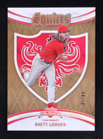 Rhett Lowder 2024 Panini Crusade Squires Gold #10 #04/10 RC at PristineAuction.com