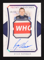 Ryan Newman 2021 Panini National Treasures Premium Patches Holo Silver #9 #15/15 at PristineAuction.com
